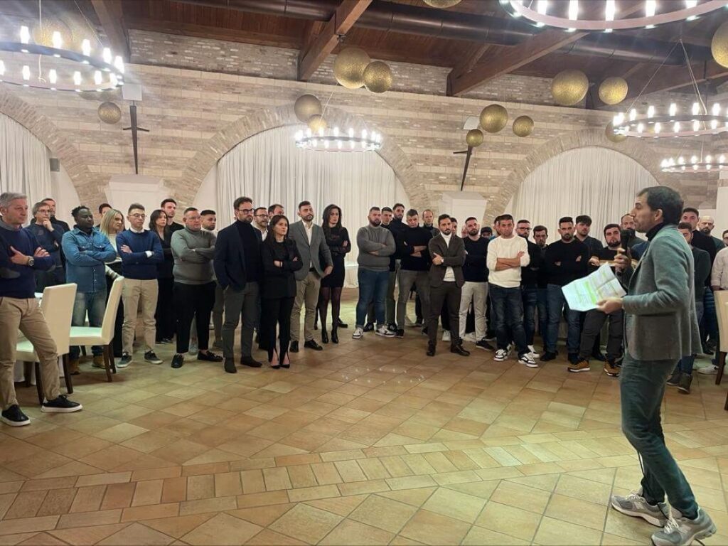 cena di natale 2023 mantagroup