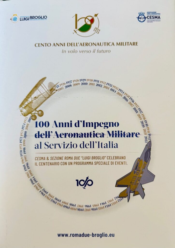100 anni di impegno dell'Aeronautica Militare al servizio dell'Italia