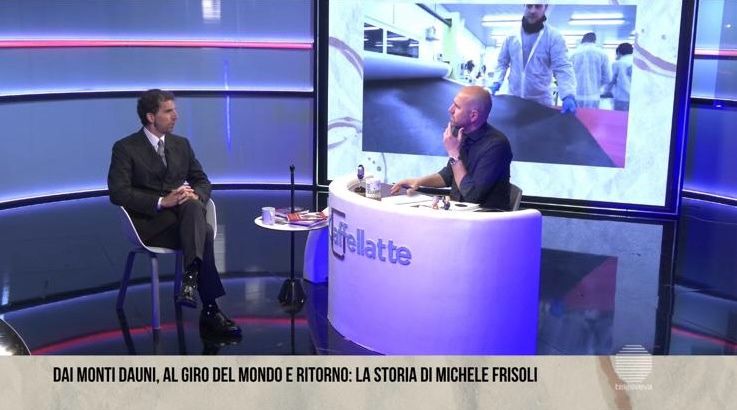 Michele Frisoli ospite a Telesveva